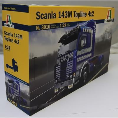 Italeri Масштаб Scania 143M Topline 4x2 Седельный тягач Пластиковый набор модели IT3910 1/24