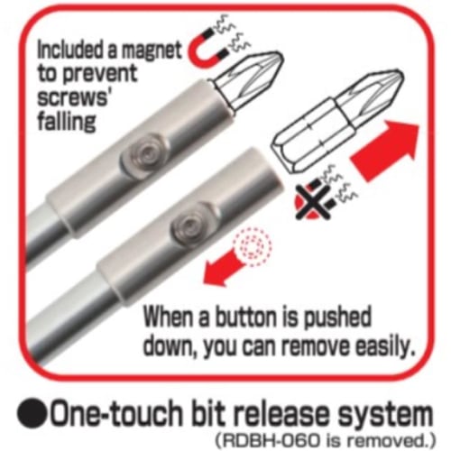 TONE Bit Holder RDBH-140 Bit Insert
