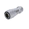 WEIPU SF16 SF1610 Male Plug M16 Charger Waterproof Connector IP67 Power Electrical Adapter Panel Mount PCB 2 3 4  5 7 9Pin 10Pin