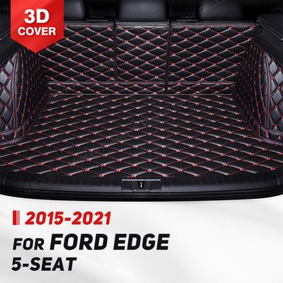 Автомобильный коврик для багажника с полным покрытием для Ford Edge 5-Seat 2015-20 19 18 17 16, накладка на крышку багажника автомобиля, аксессуары для защиты салона