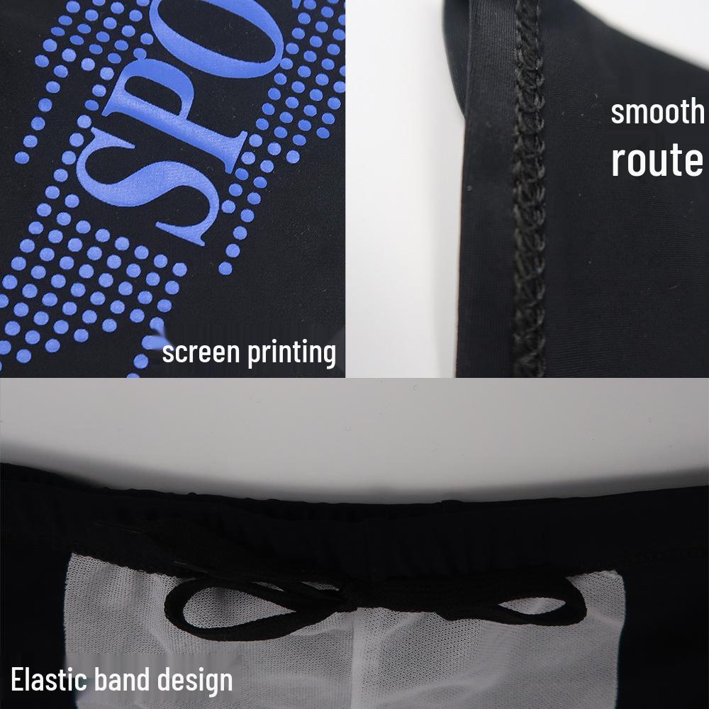 Мужские быстросохнущие плавки-шорты и спортивные плавки для мальчиков - Защита от смущения, летняя коллекция