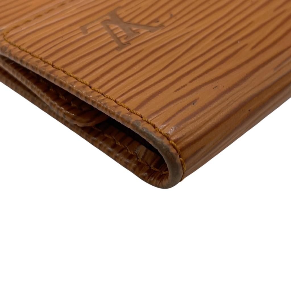 Б/у Держатель для ключей LOUIS VUITTON Коричневая кожа унисекс