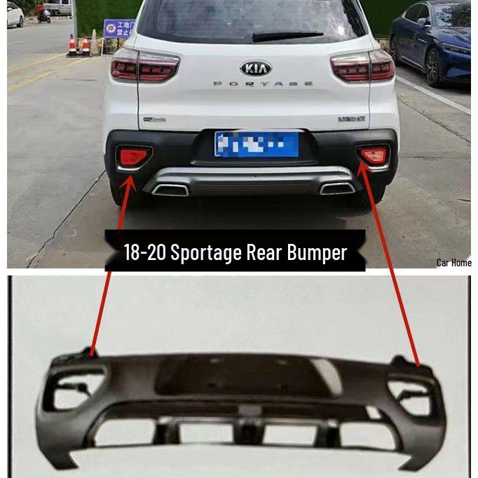 Совместимо с Kia Sportage 2011-2020 Передний и задний бампер Накладка Оригинальная накладка на бампер автомобиля
