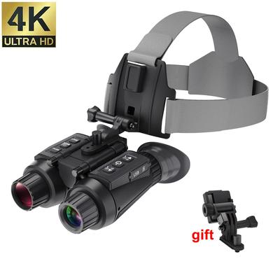 NV8300 Бинокль ночного видения 8-кратный цифровой зум 4K UHD 36MP 3D крепление на голову Инфракрасное устройство ночного видения Охотничий телескоп
