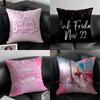 Минаж-Певица Pink Friday-P Наволочка Наволочка против пылевых клещей Невидимая молния Шелковистый короткий плюш Чехол на подушку для дивана