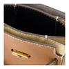 TORY BURCH Lee Radziwill Detachable and Adjustable Shoulder Strap Pebbled Leather with Suede Trim Crossbody Bag Mini Women's Tiger Eye 139016-202