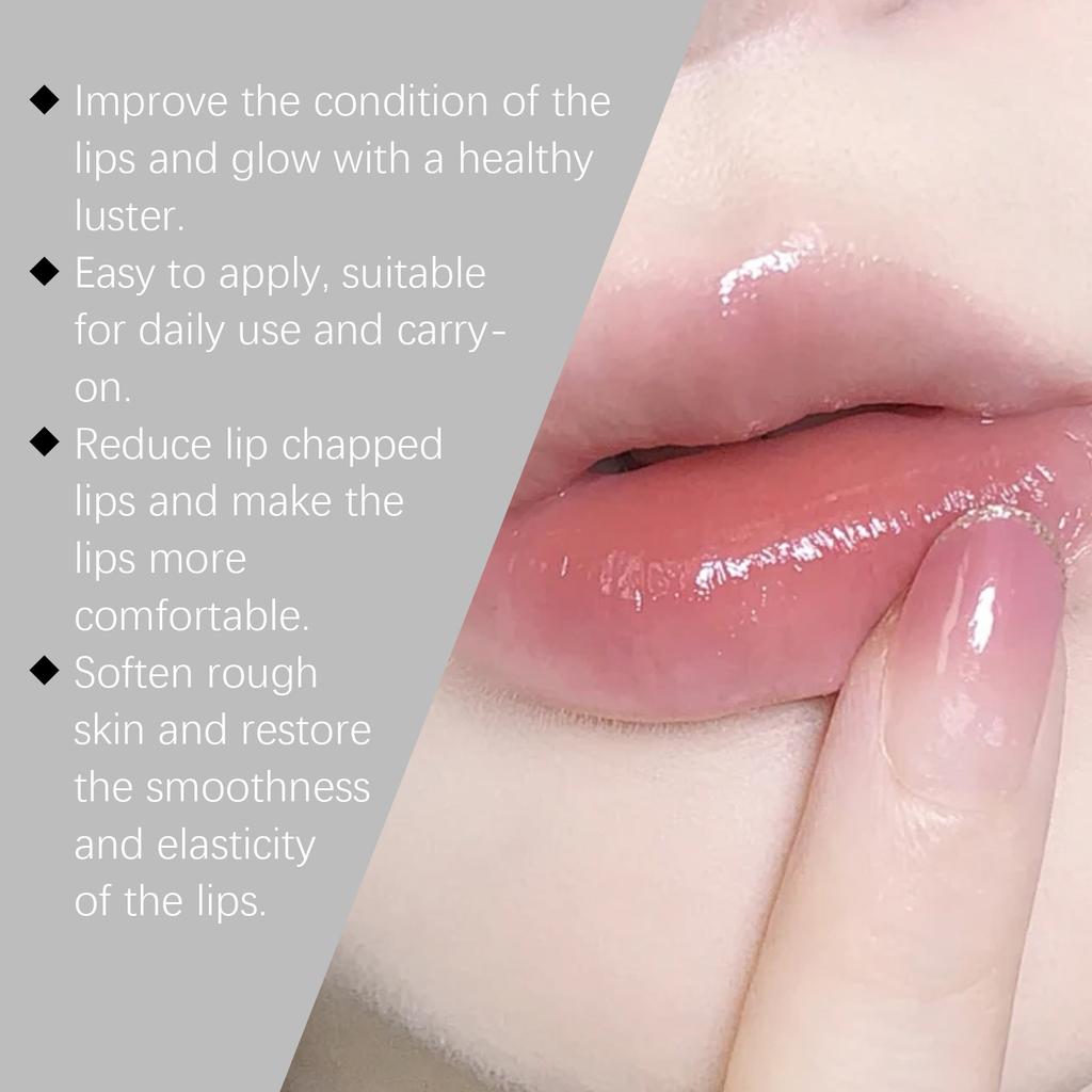 Бальзам для губ, увлажняющий бальзам для губ, увлажняющий бальзам для губ, улучшает тусклость губ и придает яркий цвет, 15 г