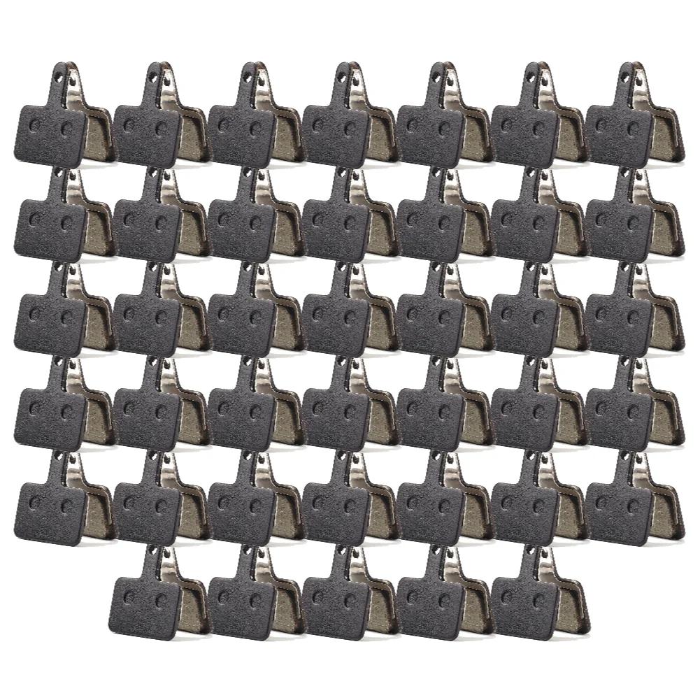 1-50 комплект металлических дисковых тормозных колодок для горного велосипеда MTB для SHIMANO M375 M445 M446 детали велосипеда велосипедные колодки дисковых тормозов из органической смолы