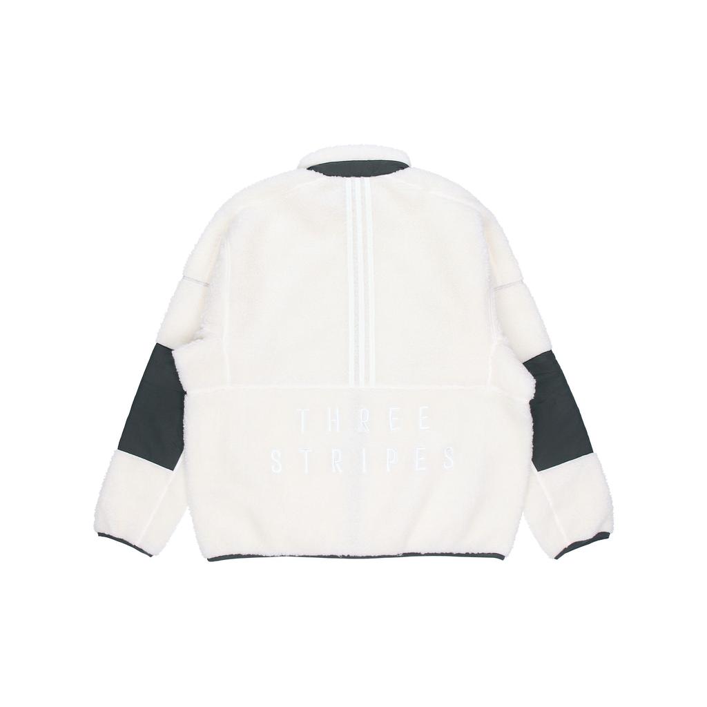 Adidas S2s Boa Fleece Warm-Up Jacket With Stand Collar Men Jackets White ED1922