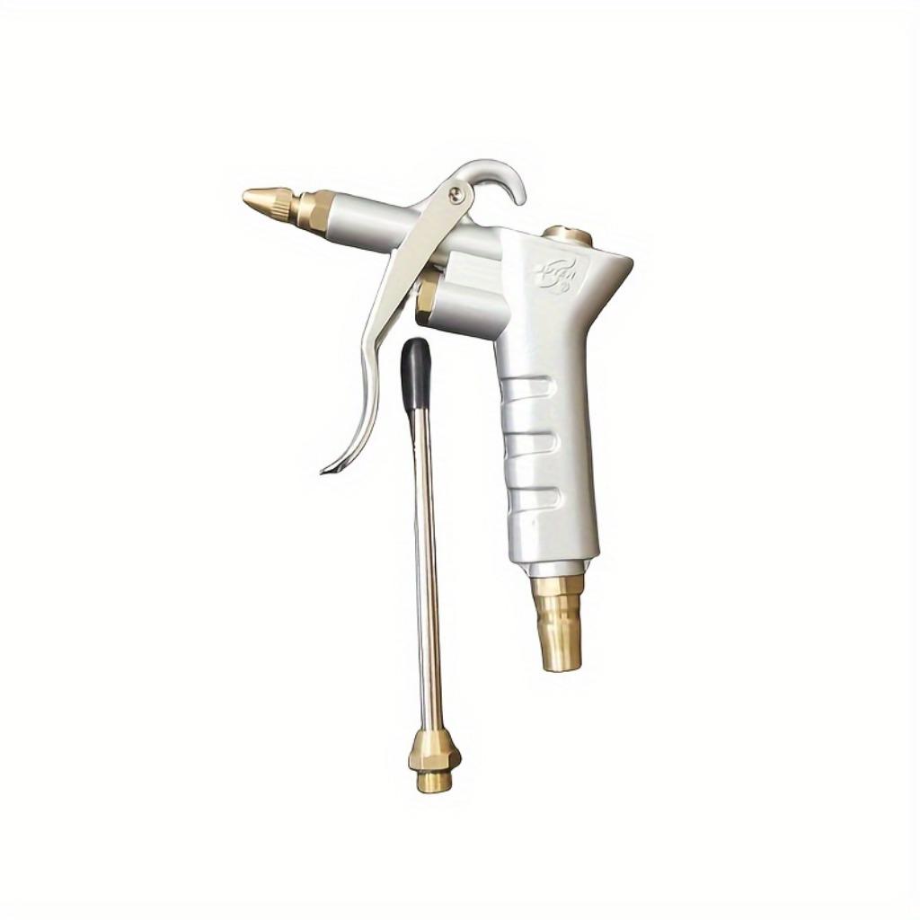 Пневматический очиститель воздуха - инструмент для чистки лодок с высоким давлением, удлиненной насадкой, удобной пистолетной рукояткой и простым удалением пыли.