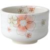 Matcha X Modern Sakura Design Tea Mino Made In Japan Ale-net Bowl, 11.5 H7.8cm, (Orange), Ceremony, Ware,