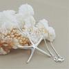 40-75cm   Copper Charms necklace Star Starfish jewelry fashion cute chain women lady wedding