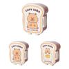 Capybara Meal Boxes Grid Crisper Cute Lunch Box  for Outdoor Picnic School