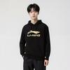 Li-Ning Модный пуловер с круглым вырезом, трендовый спортивный стиль жизни, удобный, универсальный, простой, энергичный свитшот, мужской свитшот AWDVJ01-4