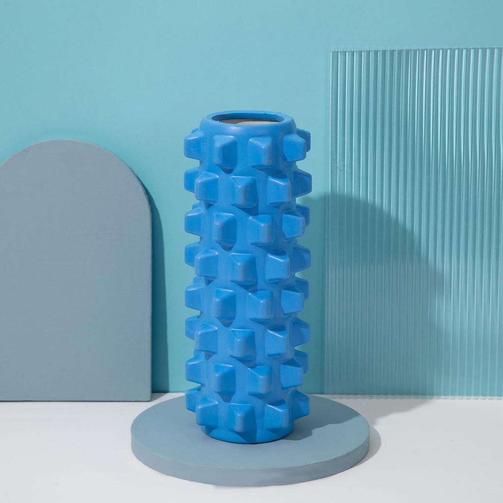 Connors Solid Foam Shaft Muscle Relaxation Skinny Leg Roller Massage Yoga Column Auxiliary Tools Supplies Equipment.
