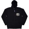 Sum 41 Unisex Adult Tour Â´24 Pocket Logo Back Print Full Zip Hoodie