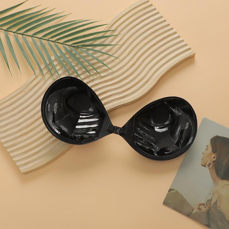 Круглая чашка наклейка на грудь поддержка ладони свадебное платье сборка силиконовый ремешок невидимый дышащий бюстгальтер наклейка нижнее белье