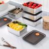 Stainless Steel Food Lunch Bento Box Sealed Leakproof Travel Storage Box Household Pickle Box Microwave Heating Lunchboxs