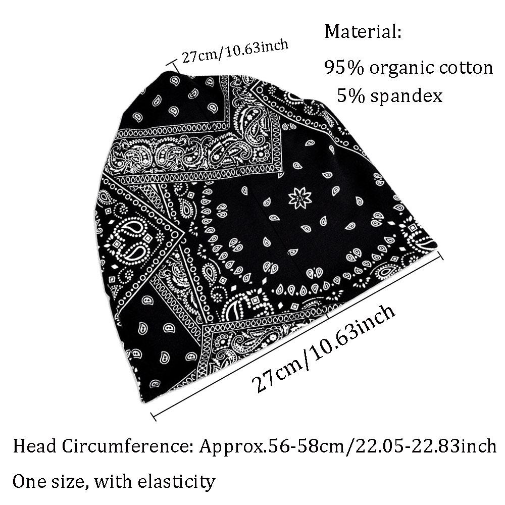 Elastic Spring Summer Chemo Hat Two Layers Sport Casual Head Wrap Scarf Muslim Hijabs Turban Caps