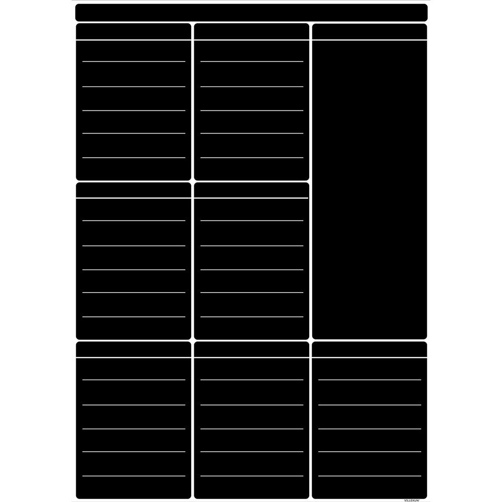 Reusable A3 Whiteboard Calendar Erasable Soft Magnetic Fridge Calendar Weekly Calendar Memo  School
