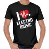 I Love Electro Music Club DJ Party Quotes EDM House Techno Trance T-shirt