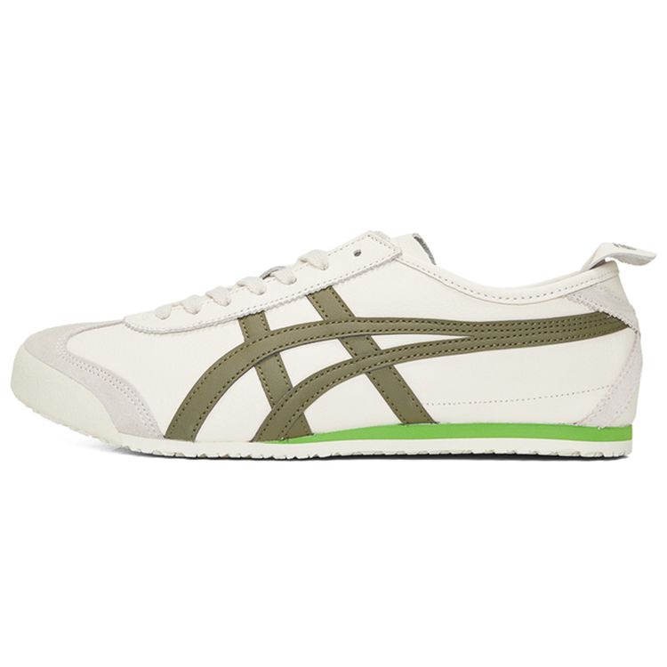 ONITSUKA TIGER Mexico 66 Comfortable Lightweight Durable Low-Top Casual Running Shoes Unisex Sneakers Light-Green 1183B771-109