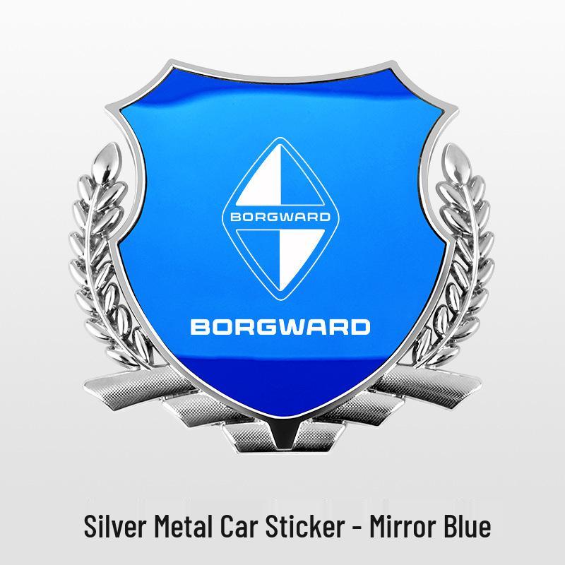Наклейки-эмблемы "Колосок" для Borgward BX3/BX5/BX6/BX7 - Металлическое украшение кузова для автомобильных окон.