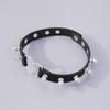 Punk Rock Heart Choker Spike Chocker Goth Steampunk Studded Collar Women Men Emo Fashion Halloween Gothic Jewelry