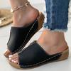 2024 New Sandals Women Outdoor Women Shoe Slip On Women's Shoes Wedge Sandals Ladies Non-Slip Female Footwear Slippers Women