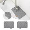 Silicone Sink Splash Guard Mat Soap Dish Faucet Handle Drip Catch Holder for Bathroom and Kitchen Countertop Accessories