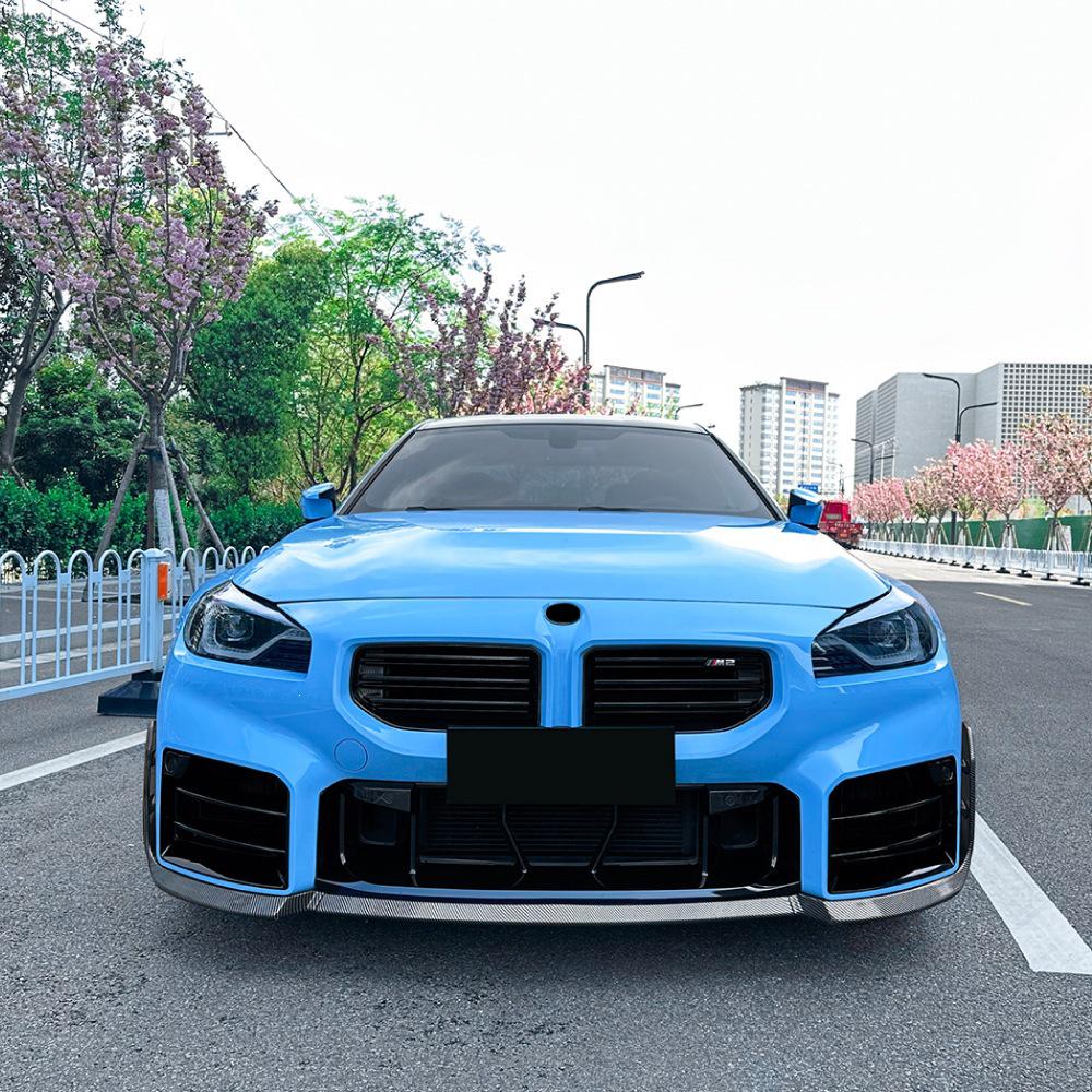 Модель BMW Передний сплиттер губы Угловые накладки Комплект обвеса Спойлер для кастомизации