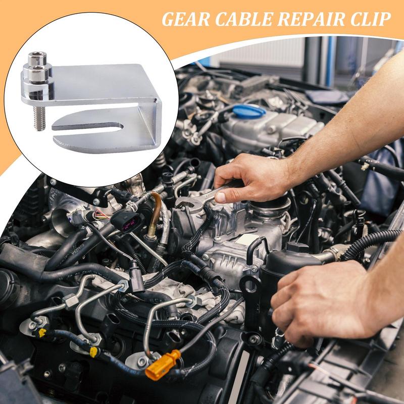For Nissan Gear Linkage Cable Repair Clip Heavy-Duty Metal Car Gear Linkage Cable Repair Clamp For Home Mechanics Professionals