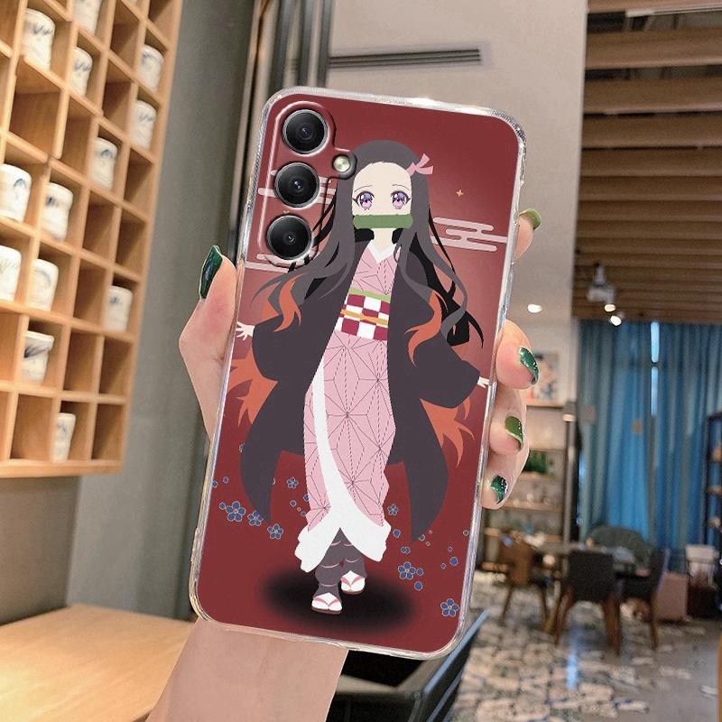 Крутой аниме мягкий прозрачный силиконовый чехол для Xiaomi Redmi Note 13 14T 15 Samsung A55 A35 S24 FE S25 iPhone Huawei Honor Camera защитный противоударный чехол