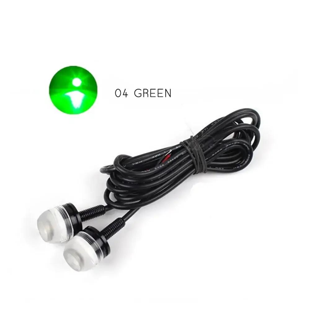 2 шт. светодиодный фонарь для заднего номерного знака мотоцикла с винтовым болтом SMD янтарный Eagle Eye 3SMD 5630 светодиодный автомобильный DRL дневной ходовой сигнал