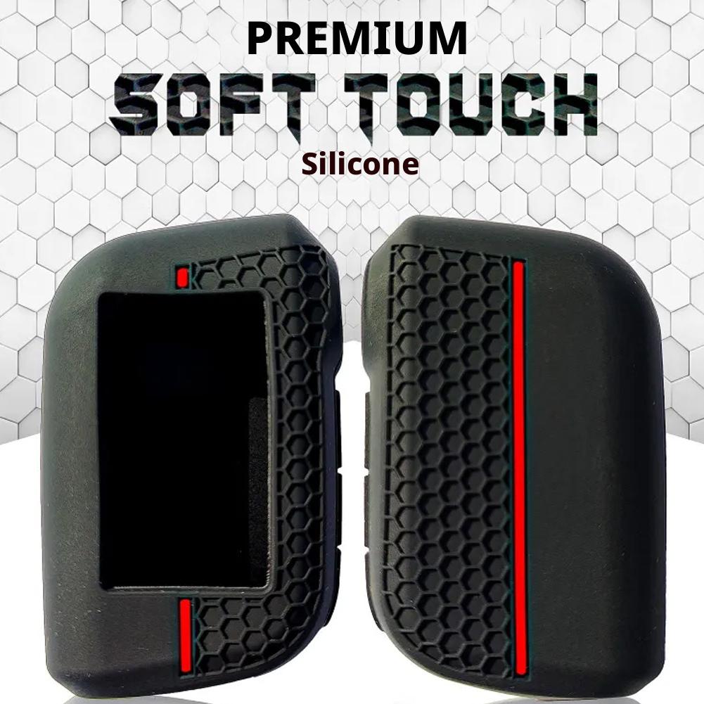 1/2/3 шт. Силиконовый чехол-оболочка для ключа автомобиля Брелок Для Starline A93 A63 Русская версия Двусторонний пульт дистанционного управления автомобильной сигнализацией Брелок