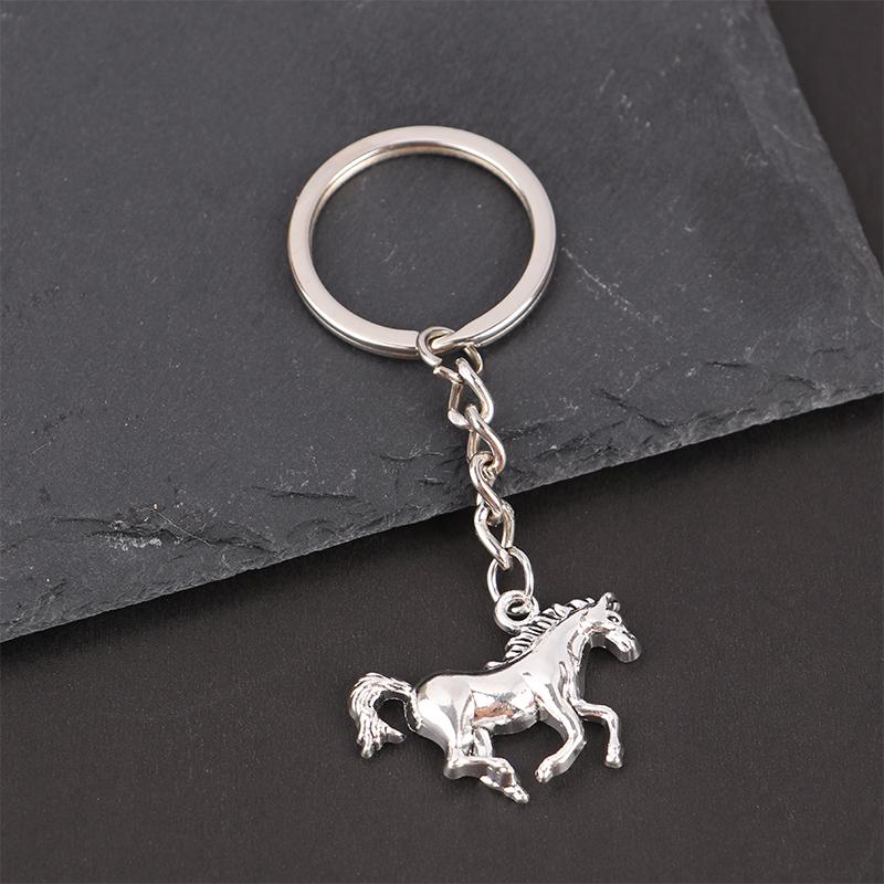 Animal Keychain Vintage Horse Pendant Keyring Bag, Purse Accessories Keychain Pendant