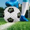 1PC Bone Soccer Fun Number Soccer Ball Size 5 Football Machine Sewn Indoor/Outdoor Universal Football Gift W19