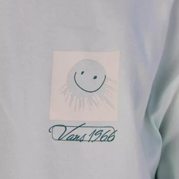 New Vans T Shirts Unisex Mint Green VN000NN2RNE