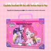 Магнитная тихая книжка My Little Pony - Магнитные наклейки DIY без вырезания для детей