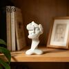 Художественный настольный элемент декора, 3D-печатная абстрактная скульптура, Современное украшение для дома, офиса, Минималистичная статуэтка, Декор для тумбы под телевизор, Креативное