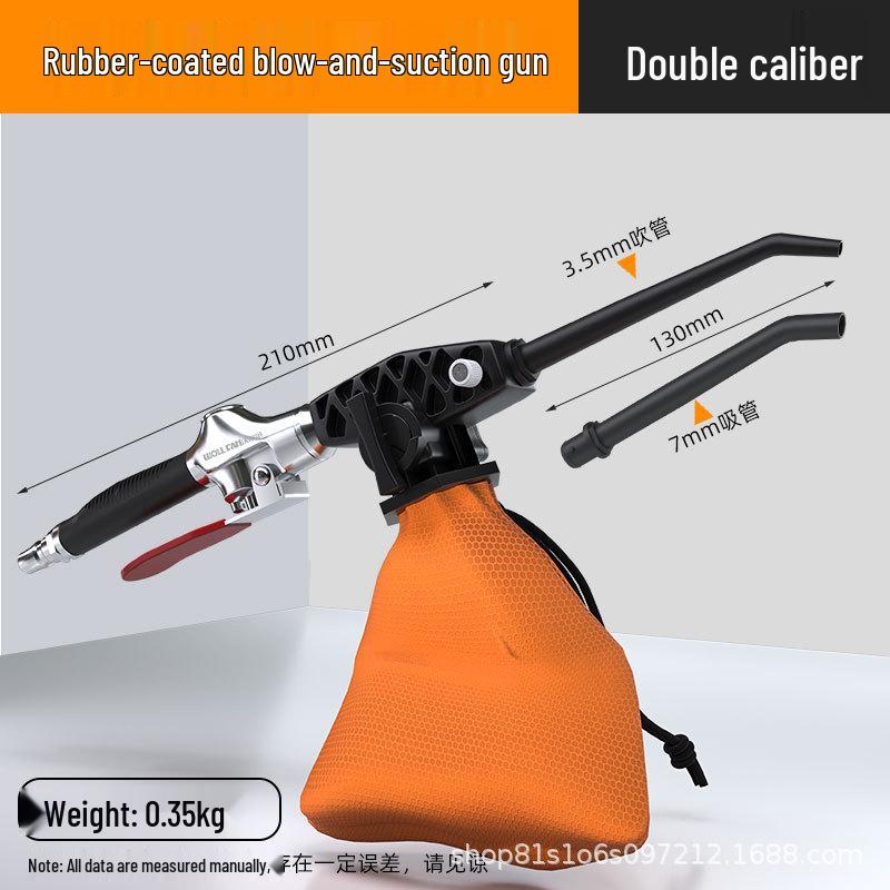 Pneumatic Air Duster Gun with High-Pressure Blow Pipe
