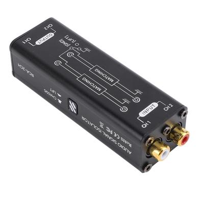 Фильтр шума из алюминиевого сплава Plug and Play, шумоизолятор контура заземления для конференц-студии дома