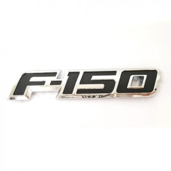 1x For F-150 Rear Tailgate Emblem for F-150 09-14 CL3Z-9942528-A Chrome Black