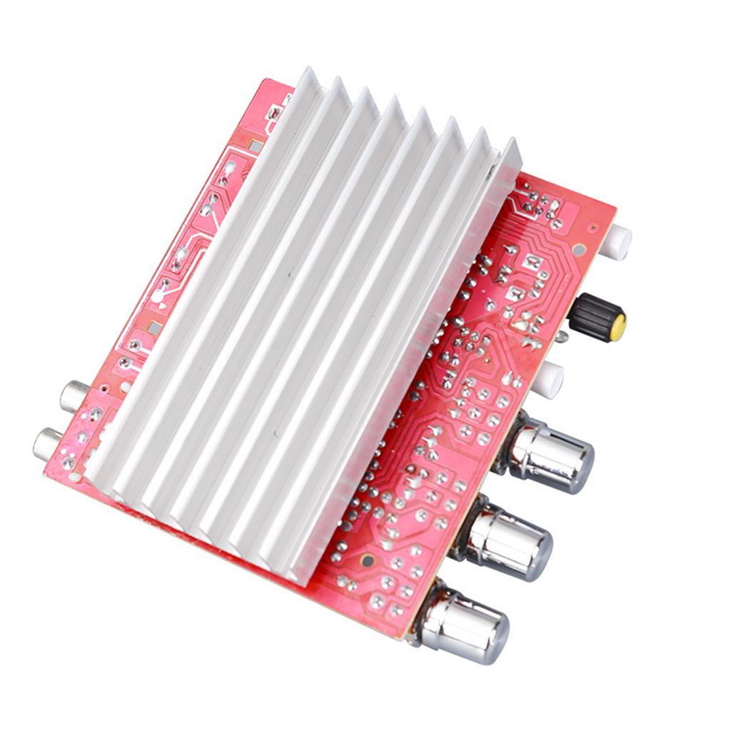 2.1-канальная цифровая плата усилителя, совместимая с Bluetooth, DC12-15V 80Wx3, цифровая плата аудиоусилителя