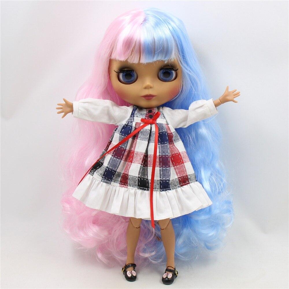 ICY DBS Blyth кукла 1/6 bjd игрушка красочные смешанные волосы случайные цвета глаз кукла на заказ подарок для девочек аниме
