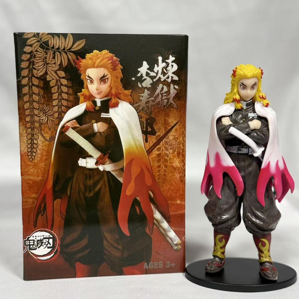 .spot Аниме Клинок, рассекающий демонов Kimetsu no Yaiba фигурка Камадо Танджиро Фигурка действия Агацума Зеницу Незуко Воин ПВХ Модель Игрушки