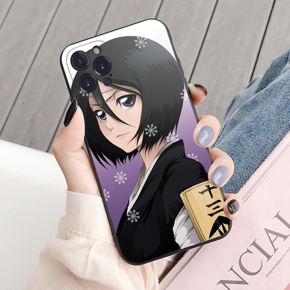 Чехол для телефона Rukia Kuchiki Bleach для iPhone 15, 14, 11, 12, 13 Mini Pro XS Max, 6, 7, 8 Plus X XR SE 2020, Funda Shell