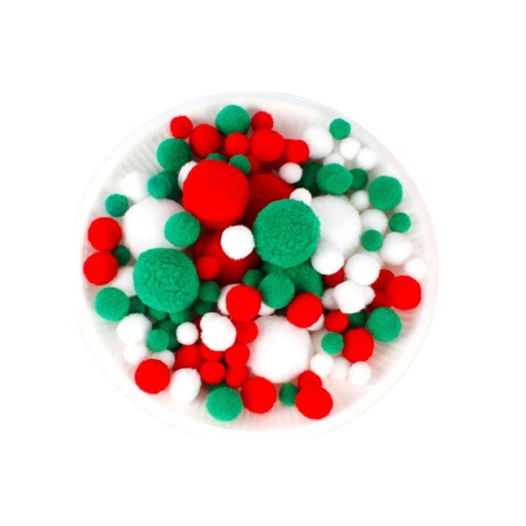 Handmade Pompoms In Various Sizes And Colors DIY Handmade Pompoms