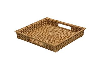 Поднос квадратный ротанговый Sakai Sangyo (23.5cm) Хлебная корзина, Ротанговый поднос