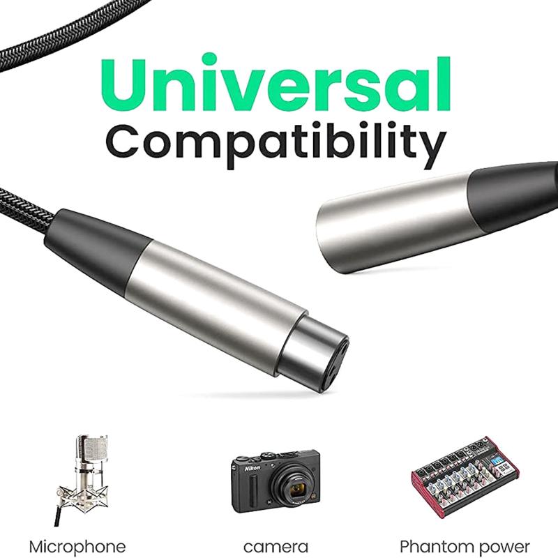 Xlr микрофонный кабель балансный аудиокабель между мужчиной и женщиной для студийных гармонизаторов, микшерных досок